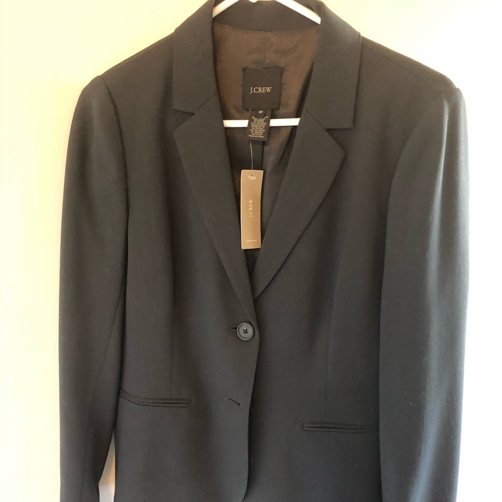 JCrew Dark grey women’s blazer 8T new!!